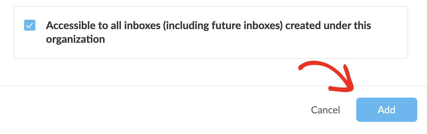 Add Sender Address Add sender address to Zoho TeamInbox